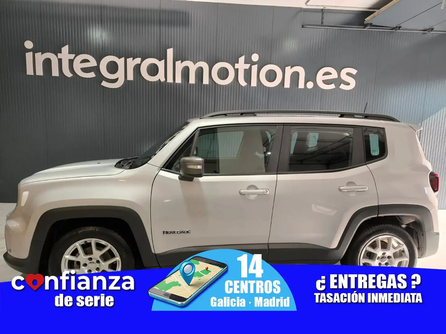 Jeep Renegade 1.0 Limited 4x2 Zilver - 1