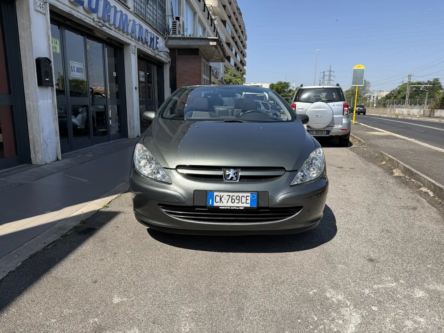 Peugeot 307 1.6 85000KM! SENSORI PARCH. RETROCAMERA*CABRIO ! Grigio - 1