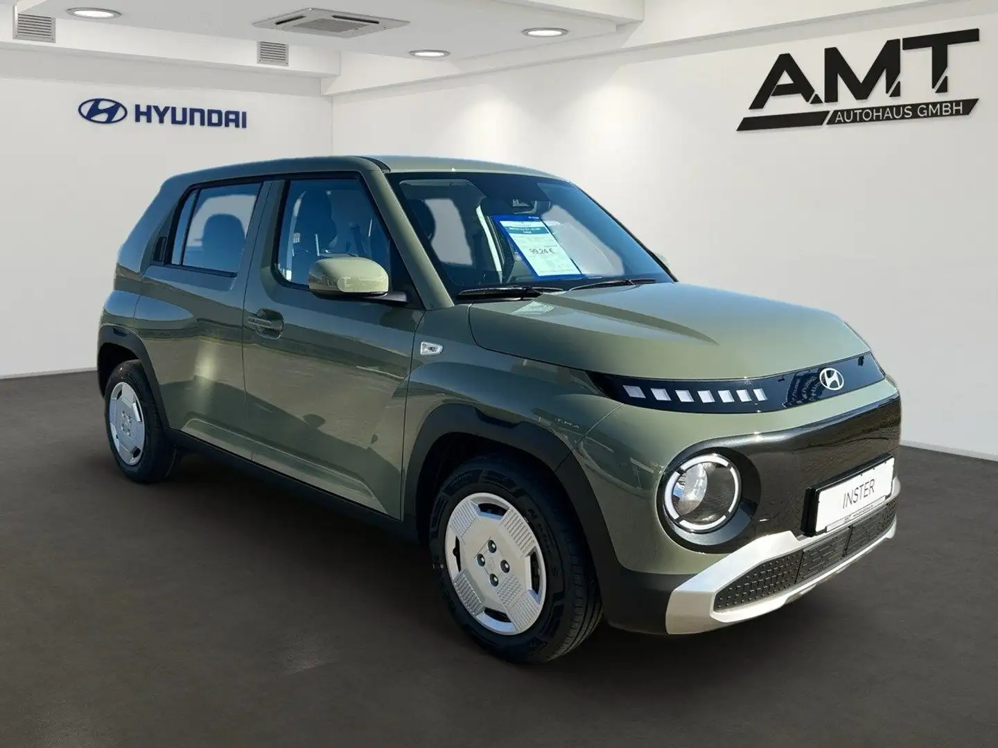 Hyundai Inster Inster Select 49 kWh 2WD Navi/Autom./eFH. Zelená - 2