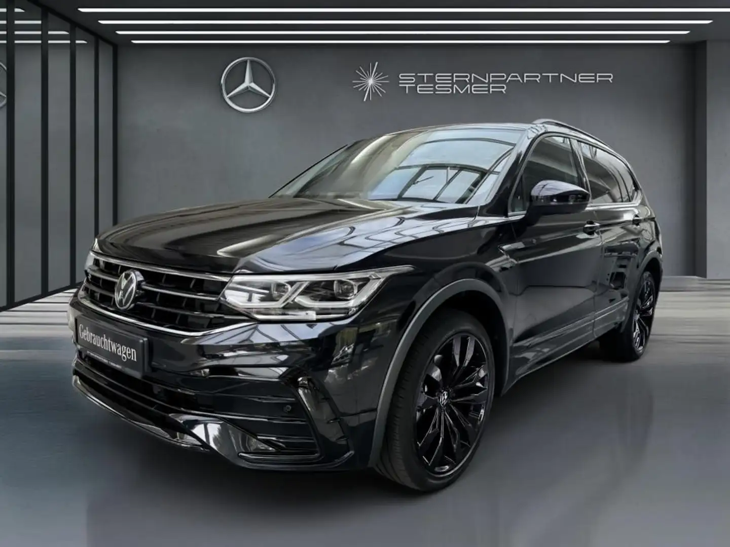 Volkswagen Tiguan Allspace R-Line 4M PANO+KAMERA+AHK+7-SITZ Noir - 2