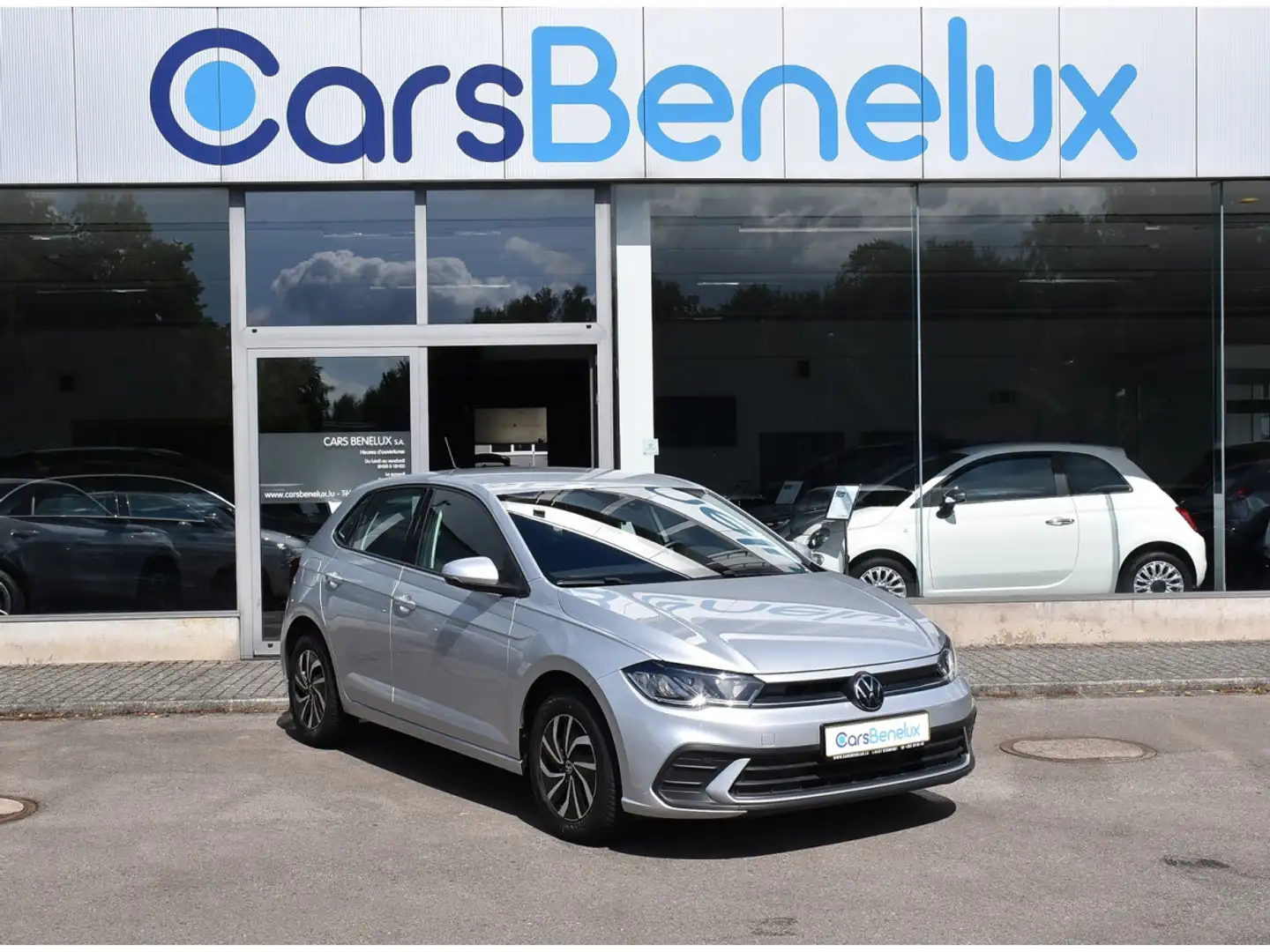 Volkswagen Polo 1.0 TSI Life DSG GPS LANE 1° MAIN Argent - 1
