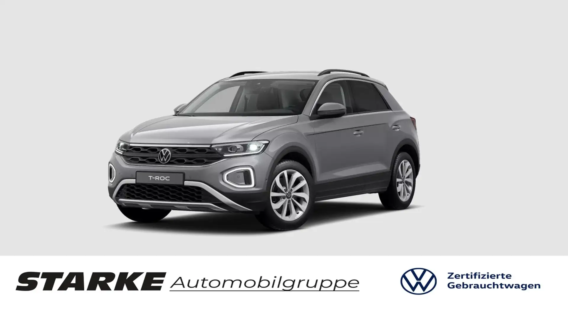 Volkswagen T-Roc 2.0 TDI DSG Life Grau - 1