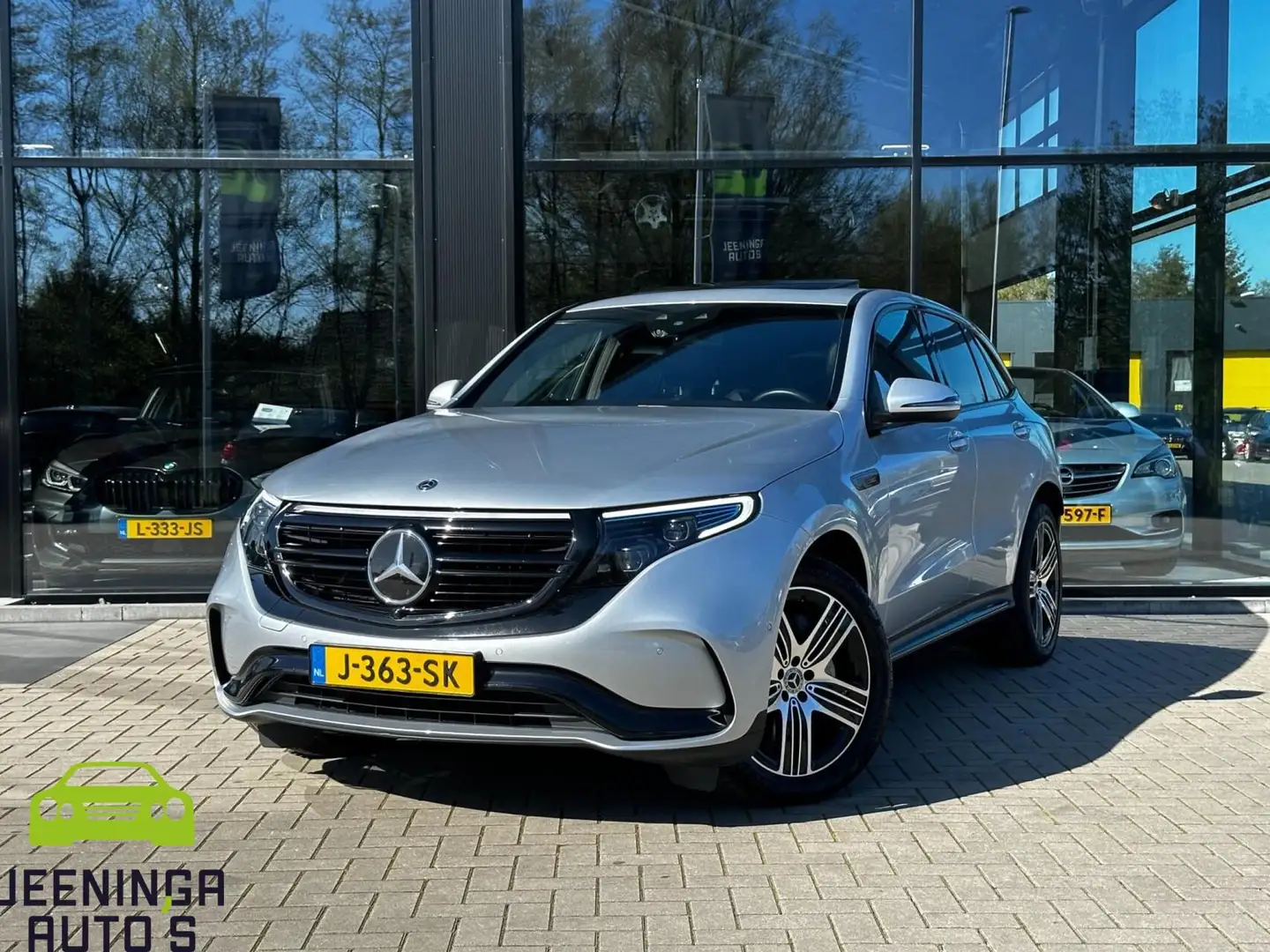Mercedes-Benz EQC 400 4MATIC Business Solution AMG 80 kWh | Dak | Zwarte Grey - 1