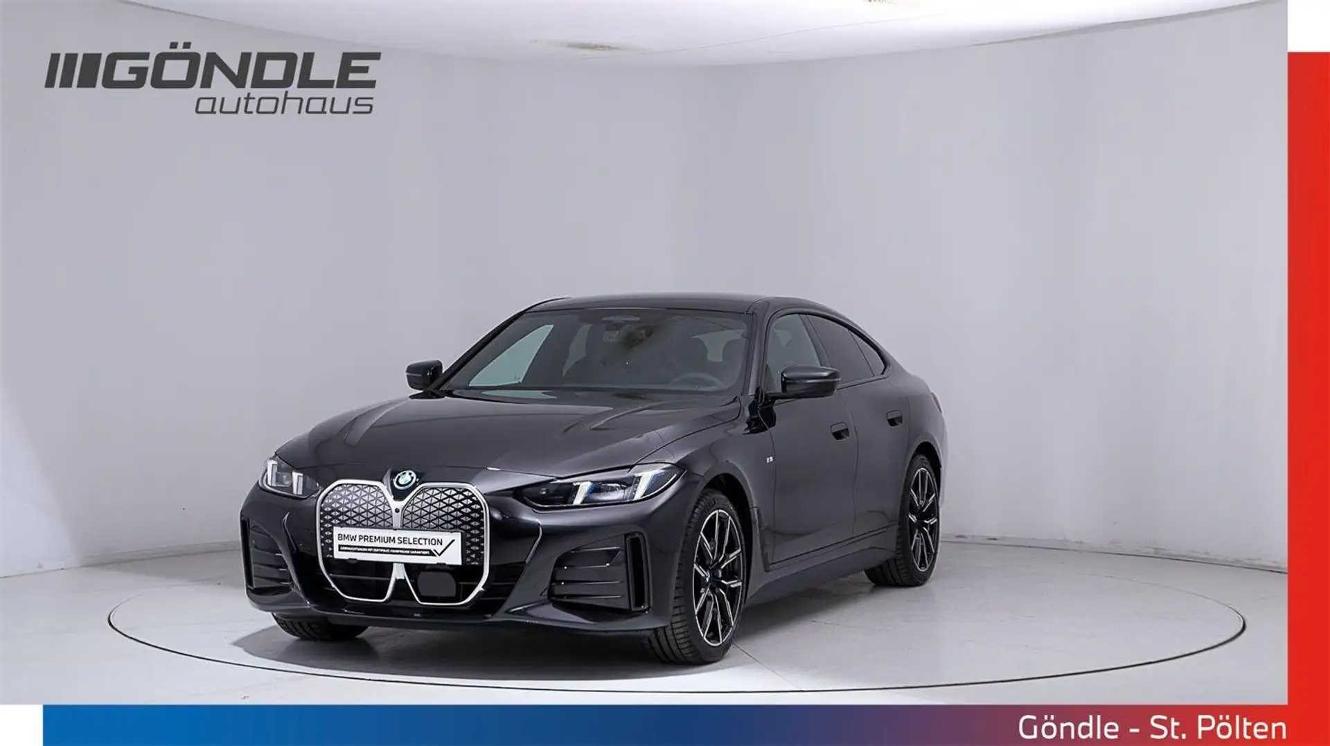BMW i4 Gran Coupe eDrive40 Zwart - 1