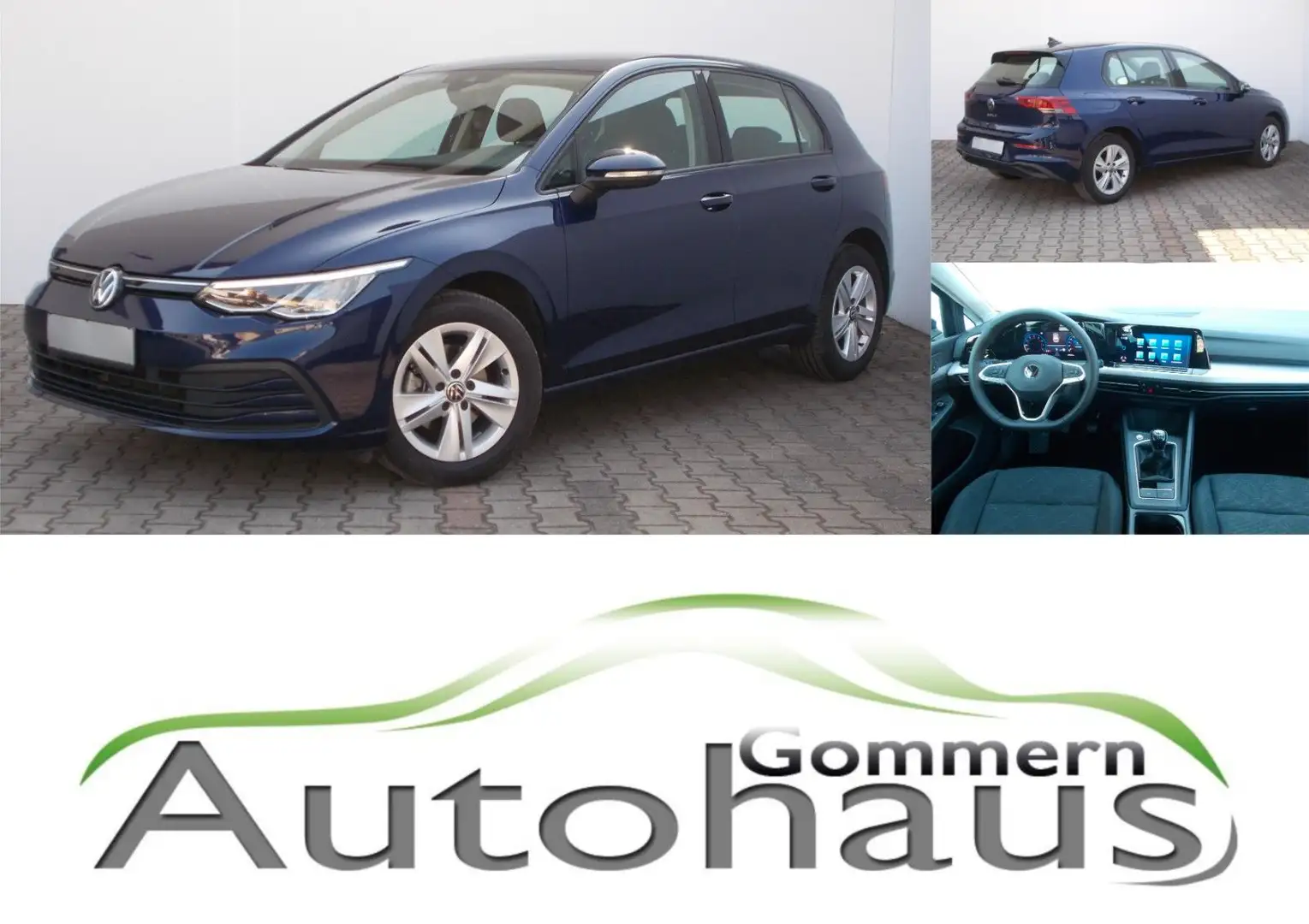 Volkswagen Golf VIII Lim. Life mit vielen Extras !!! Bleu - 1
