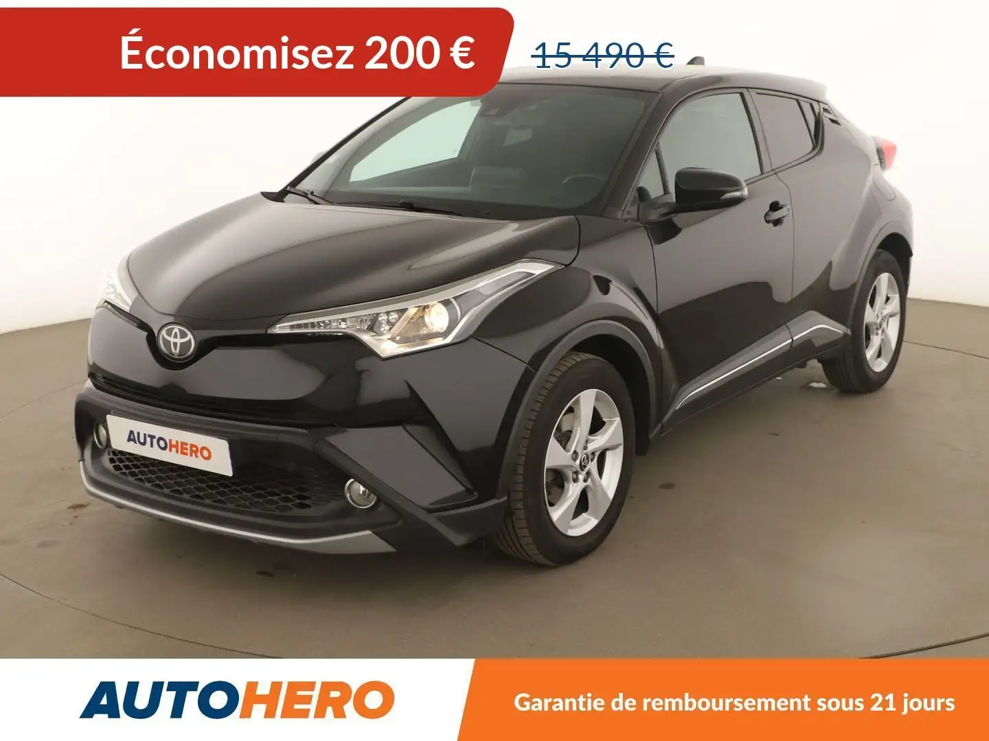 Toyota C-HR 1.2 T Dynamic 2WD Negru - 1