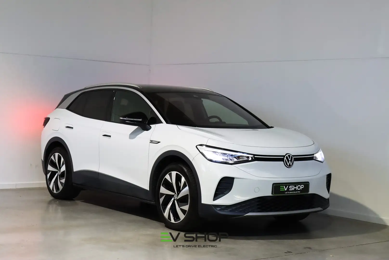 Volkswagen ID.4 Pro - 77kWh - ACC - Camera - 91.9 % SoH Blanc - 1