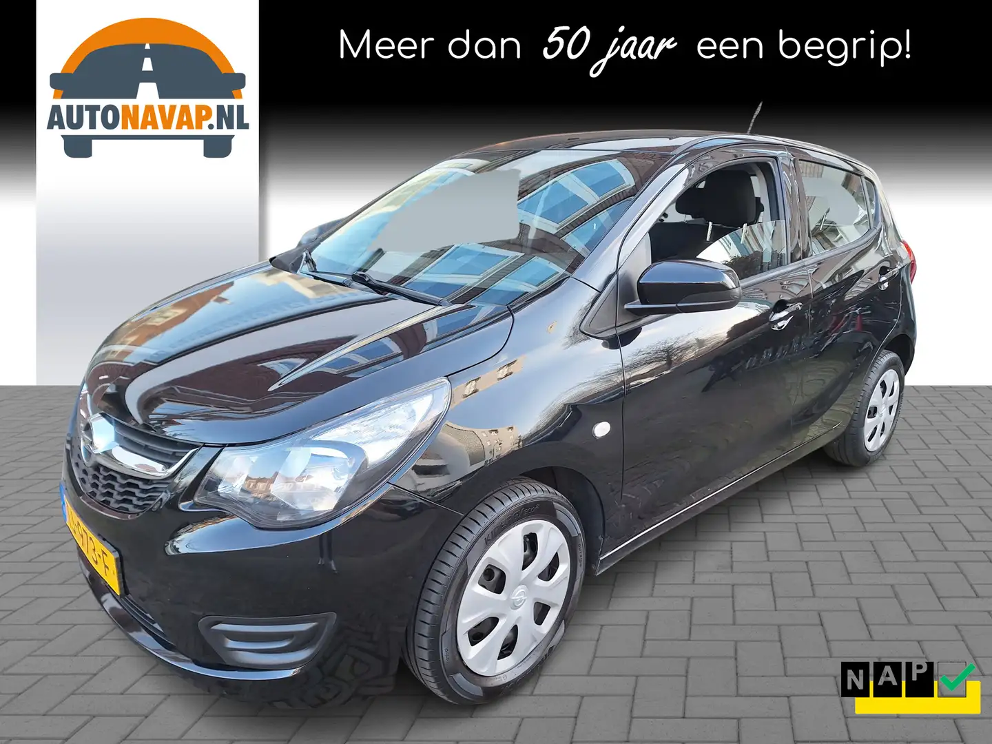 Opel Karl 1.0 ecoFLEX Edition 5Drs /57.000 Km/Airco/Cruise/1 Fekete - 1