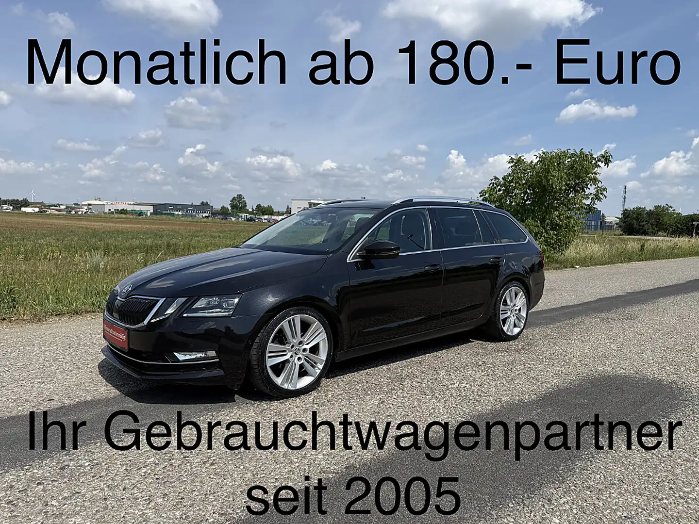 Skoda Octavia Combi 2,0 Style TDI 4x4 DSG Schwarz - 1