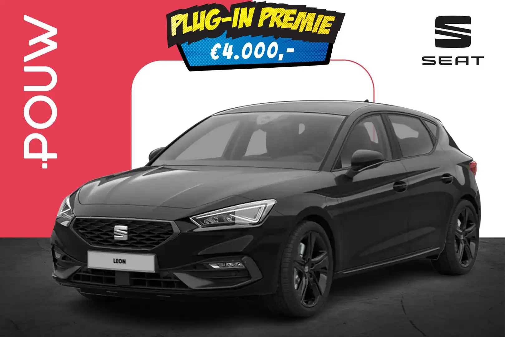 SEAT Leon e-Hybrid 1.5 TSI 204pk FR Business | Black Pack | Trekhaak Negro - 1