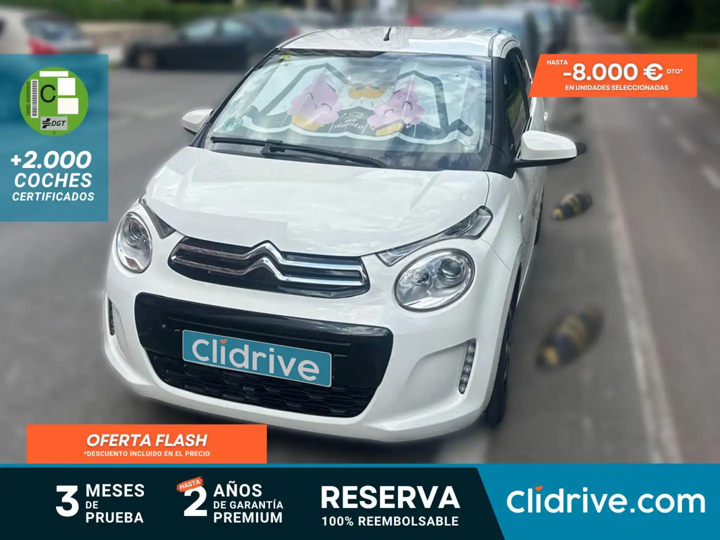 Citroen C1 1.0 VTi City Edition 72 Blanco - 1