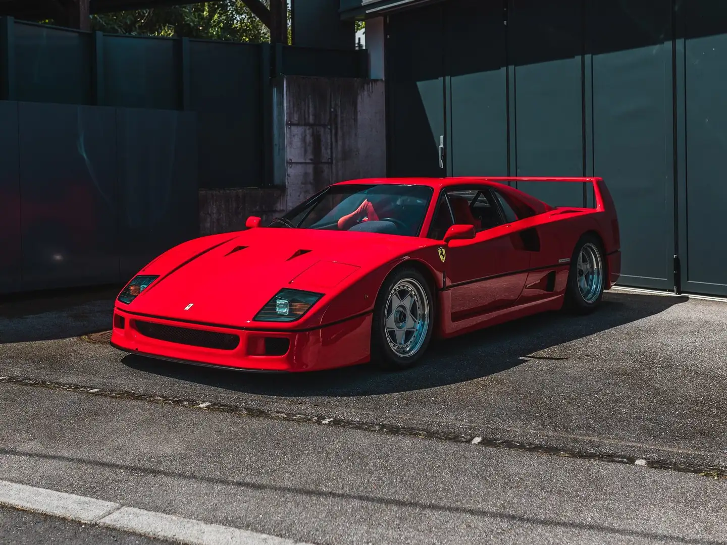 Ferrari F40 VERKAUFT, SOLD!!! Piros - 1