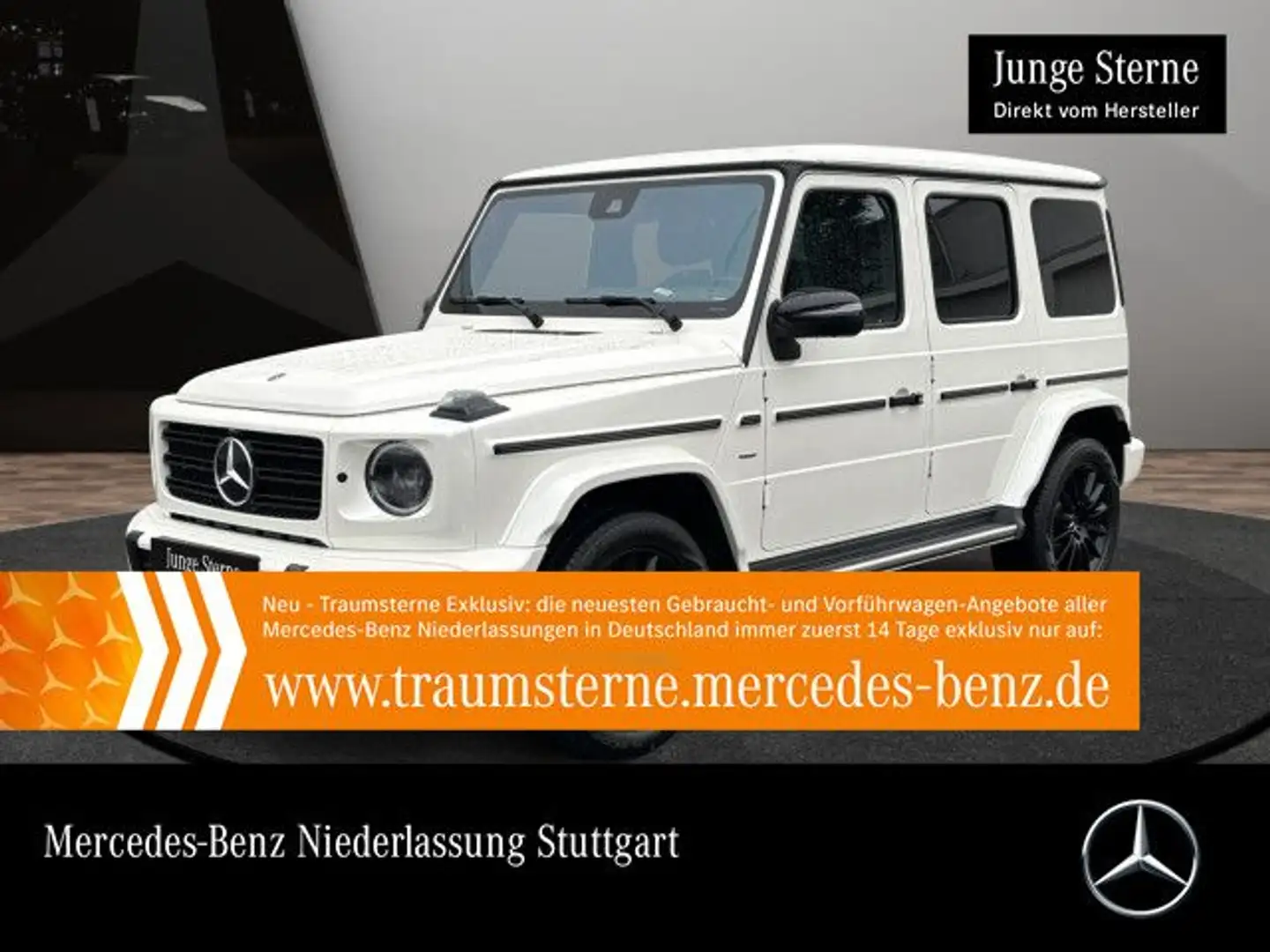 Mercedes-Benz G 400 d AMG+NIGHT+GSD+360+MULTIBEAM+STHZG+FAHRASS Weiß - 1
