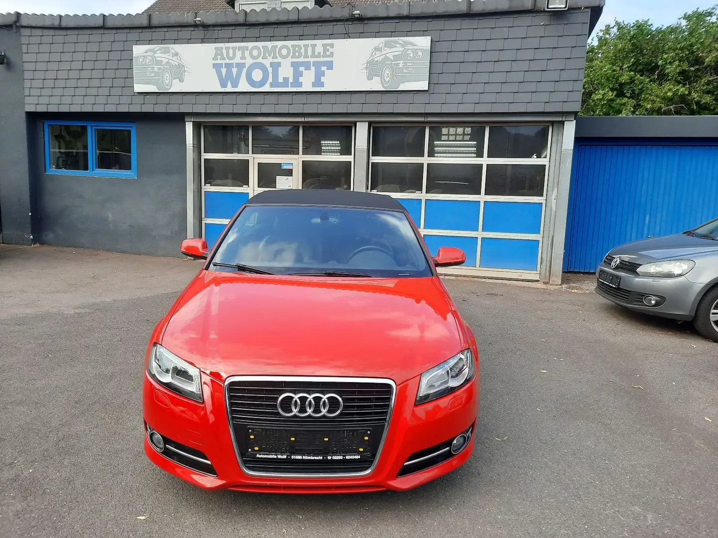 Audi A3 Cabriolet S line Sportpaket / plus Rot - 1