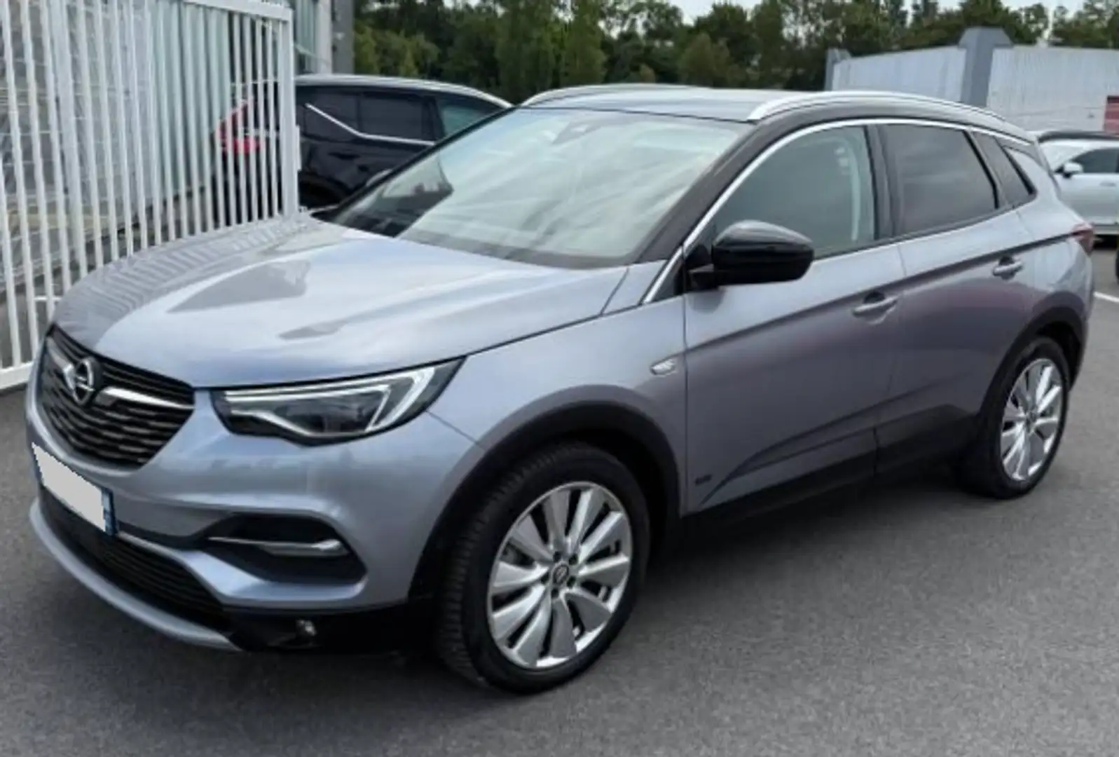 Opel Grandland X HYBRID4 300CH ULTIMATE Gris - 1