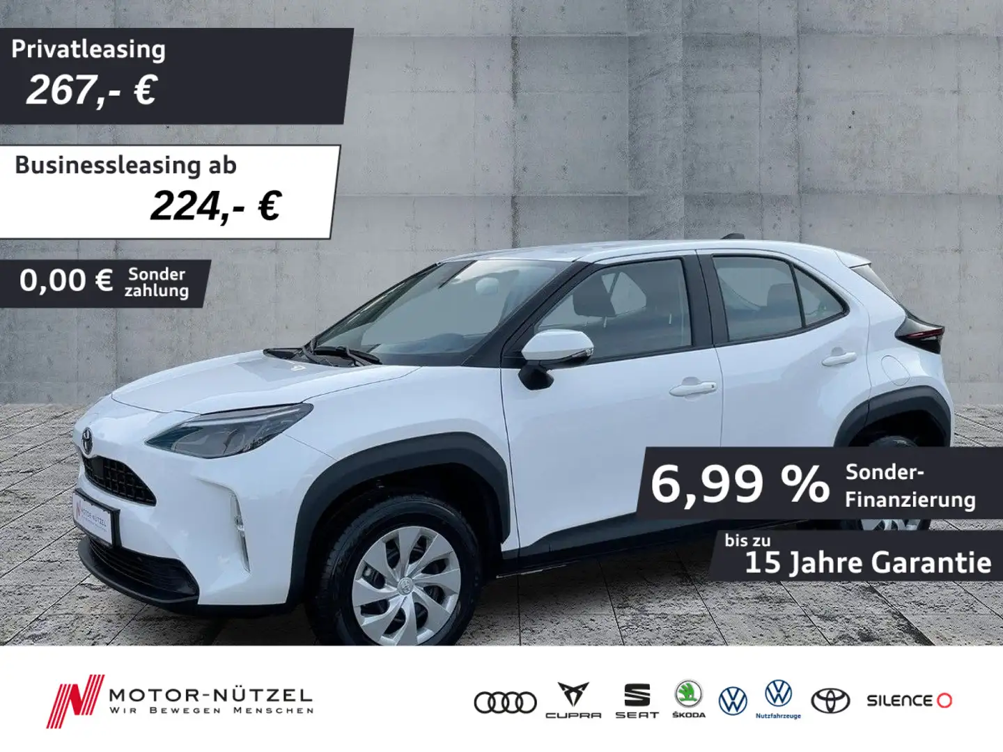 Toyota Yaris Cross 1.5 Hybrid BUSINESS EDT NAVI+ACC+APP Bianco - 1