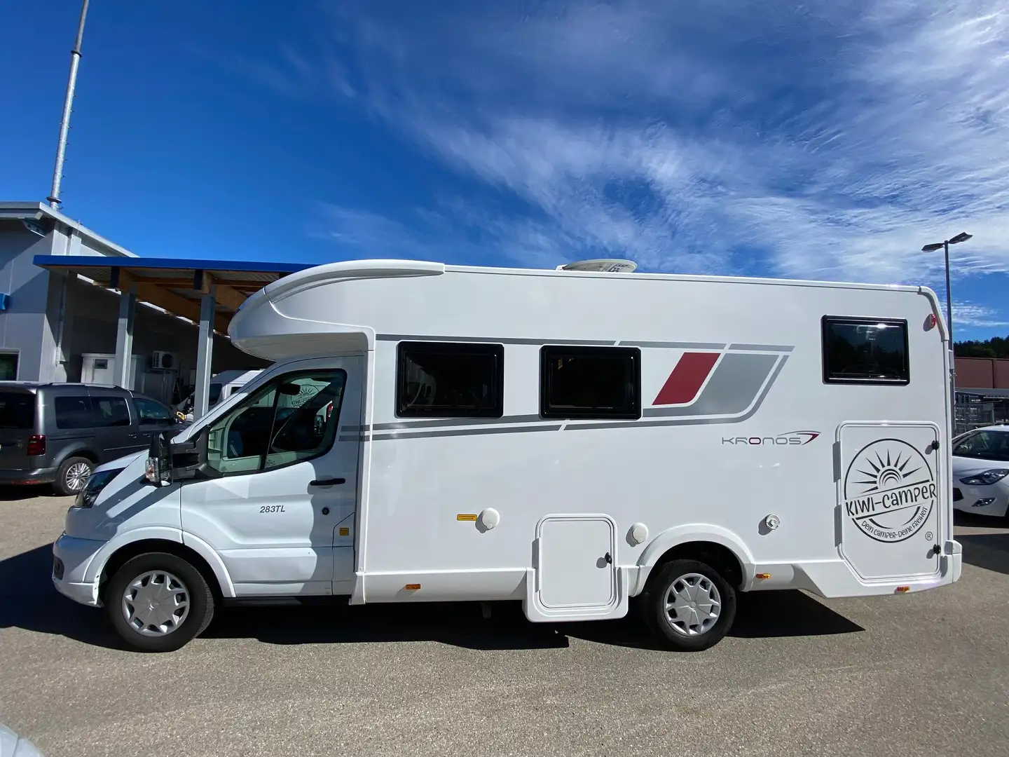 Roller Team Kronos 283TL Markise/Solar/SAT-TV/Kamera Weiß - 2