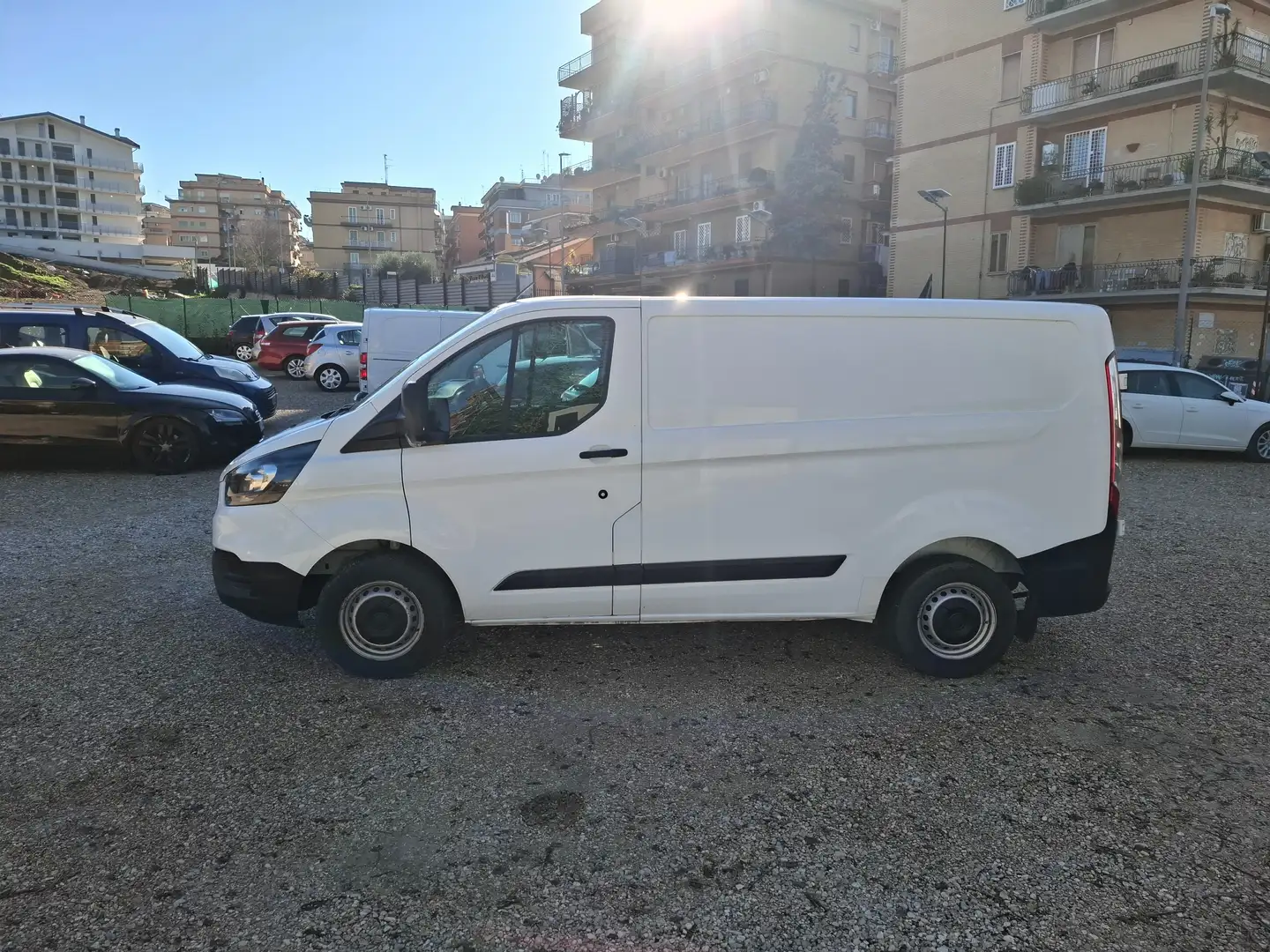 Ford Transit Custom Blanc - 2