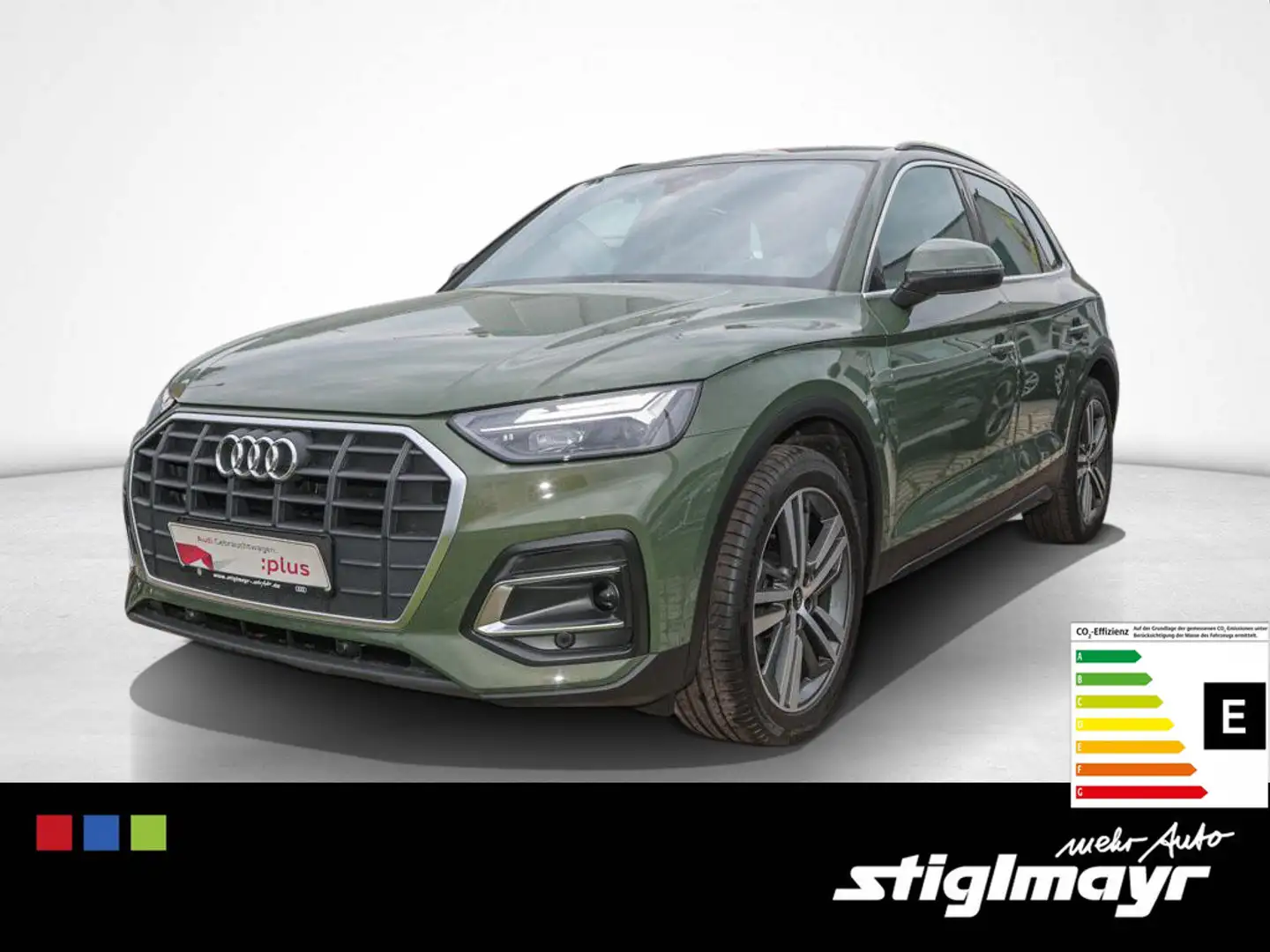 Audi Q5 35 TDI S-tronic ACC+AHK+LED+NAVI+VC+ALU-20´ Grün - 1