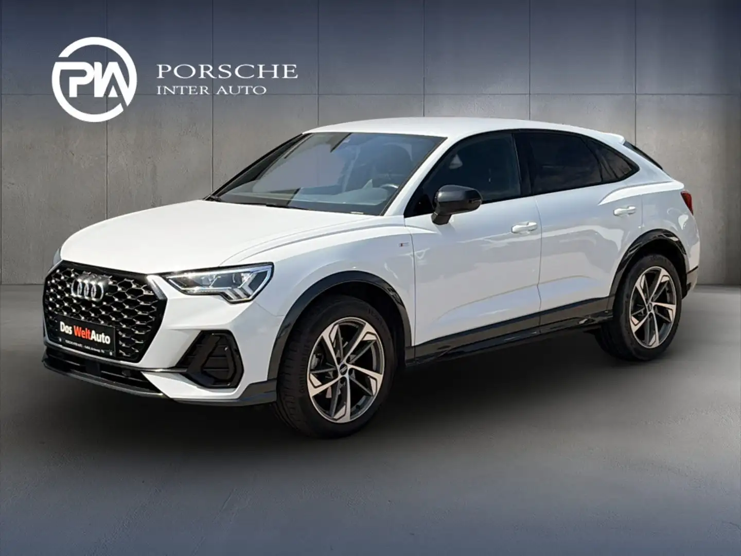 Audi Q3 35 TDI S line exterieur Weiß - 1
