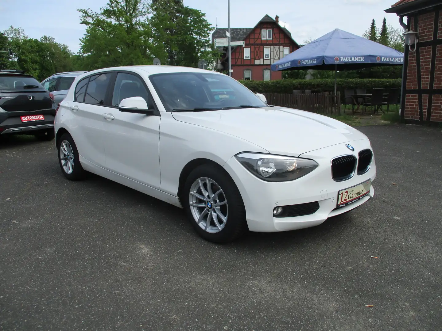 BMW 116 116d Blanc - 2