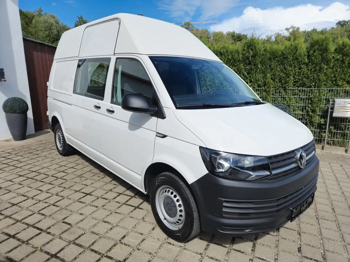 Volkswagen T6 Transporter Hochdach/Benzin/LR/Standheizung Blanc - 2