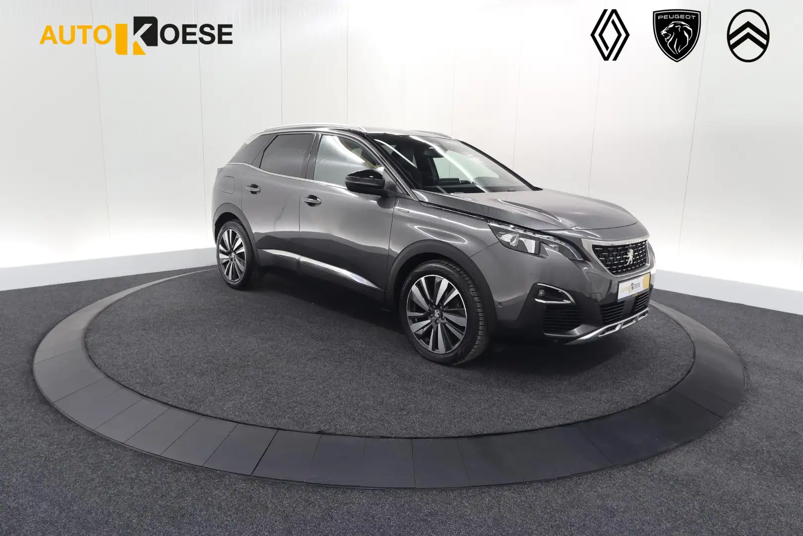 Peugeot 3008 1.6 PureTech 180 GT Line | Camera | Dodehoekdetect Grijs - 1