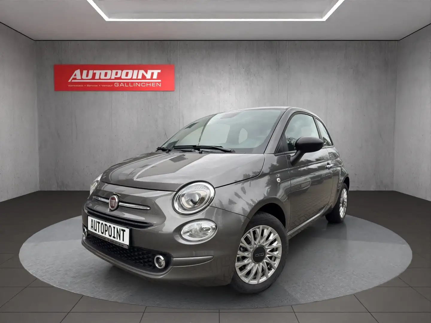 Fiat 500 Hybrid Carplay+Navigation+Tempomat Grau - 1