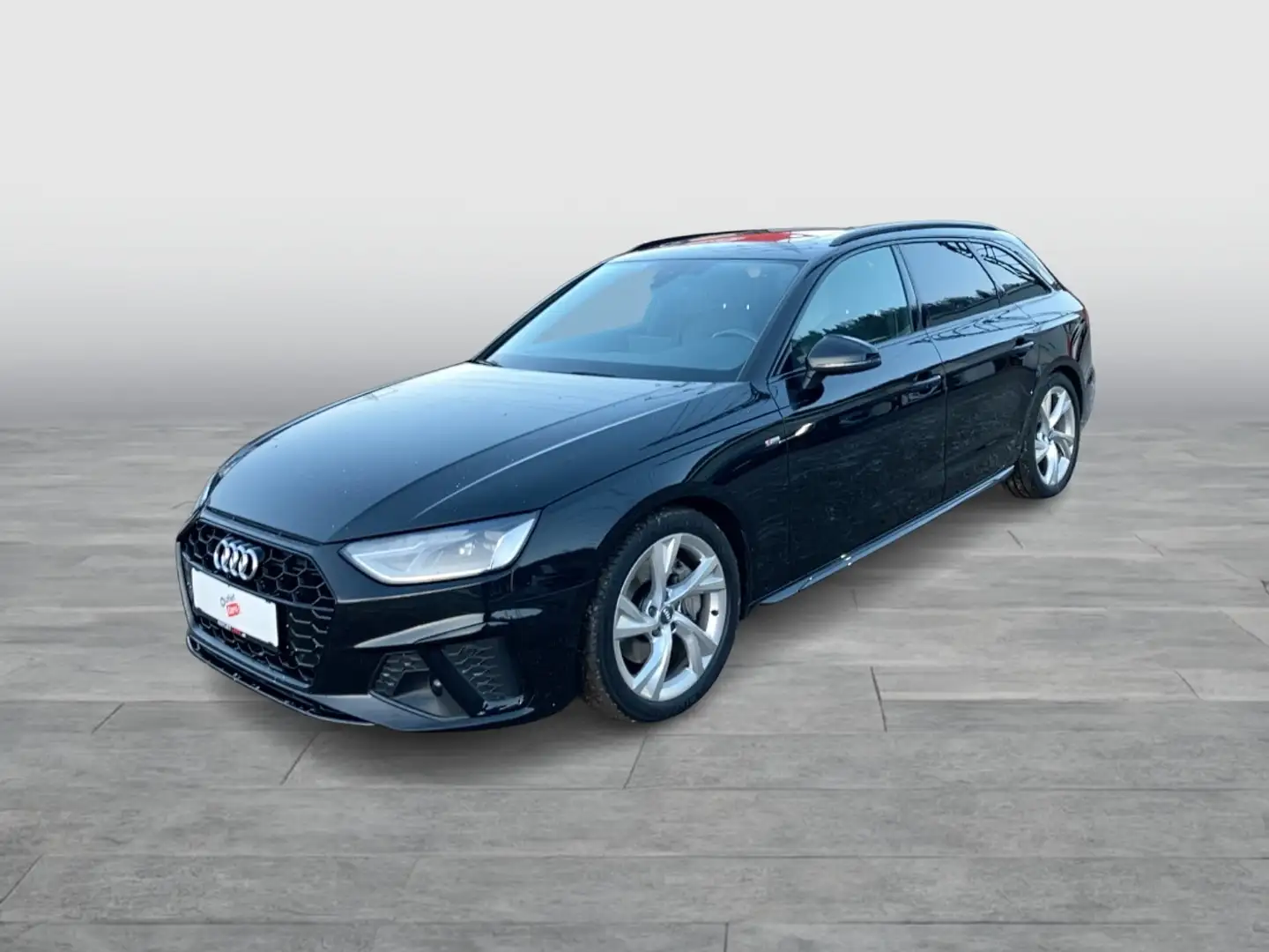 Audi A4 Av. 40 2.0 TDI S-Line AHK+LEDER+NAV+Pano+RADAR Schwarz - 2