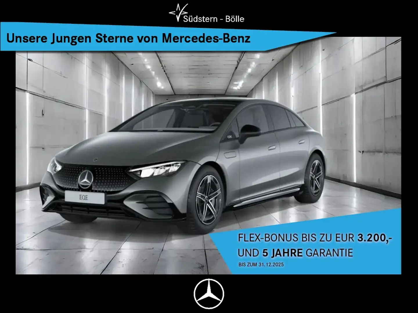 Mercedes-Benz EQE 300 AMG-ADV.PLUS+PANO+MEM.+DISTR.+BURM.+KEYL Grau - 1