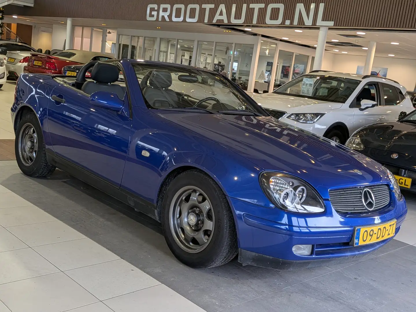 Mercedes-Benz SLK 200 SLK Automaat Airco, Cruise Control, Stuurbekrachti Albastru - 1