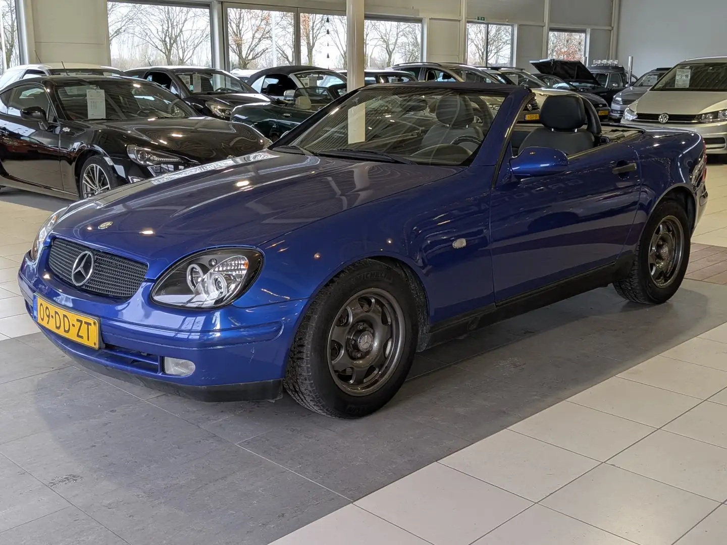 Mercedes-Benz SLK 200 SLK Automaat Airco, Cruise Control, Stuurbekrachti Albastru - 2