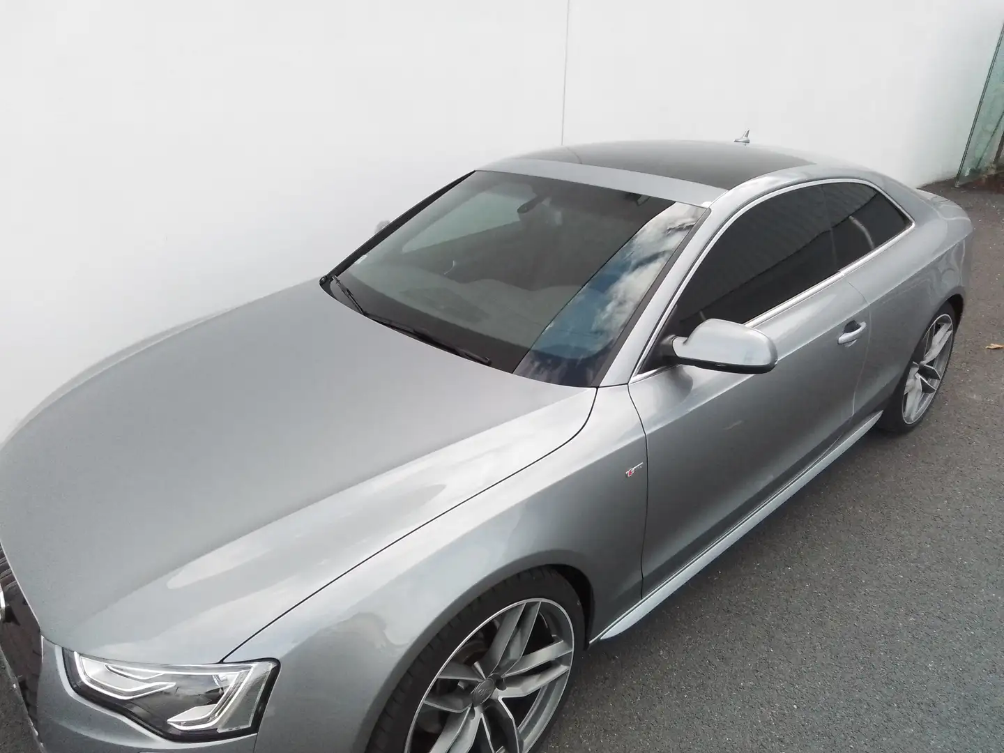 Audi A5 coupé quattro V6  TDI S Tronic  218cv 13cv Gris - 2