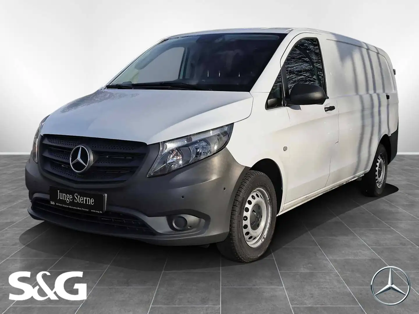 Mercedes-Benz Vito 116 CDI Kasten Lang BASE RüKam+Sitzhzg. Weiß - 1