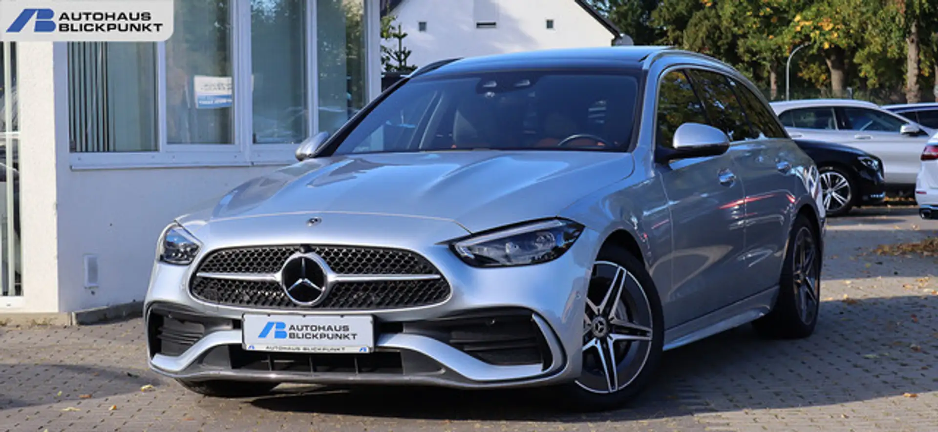 Mercedes-Benz C 220 d T 3x AMG DISTR+PANO+KAM360+DIGITAL-LIGHT Plateado - 1