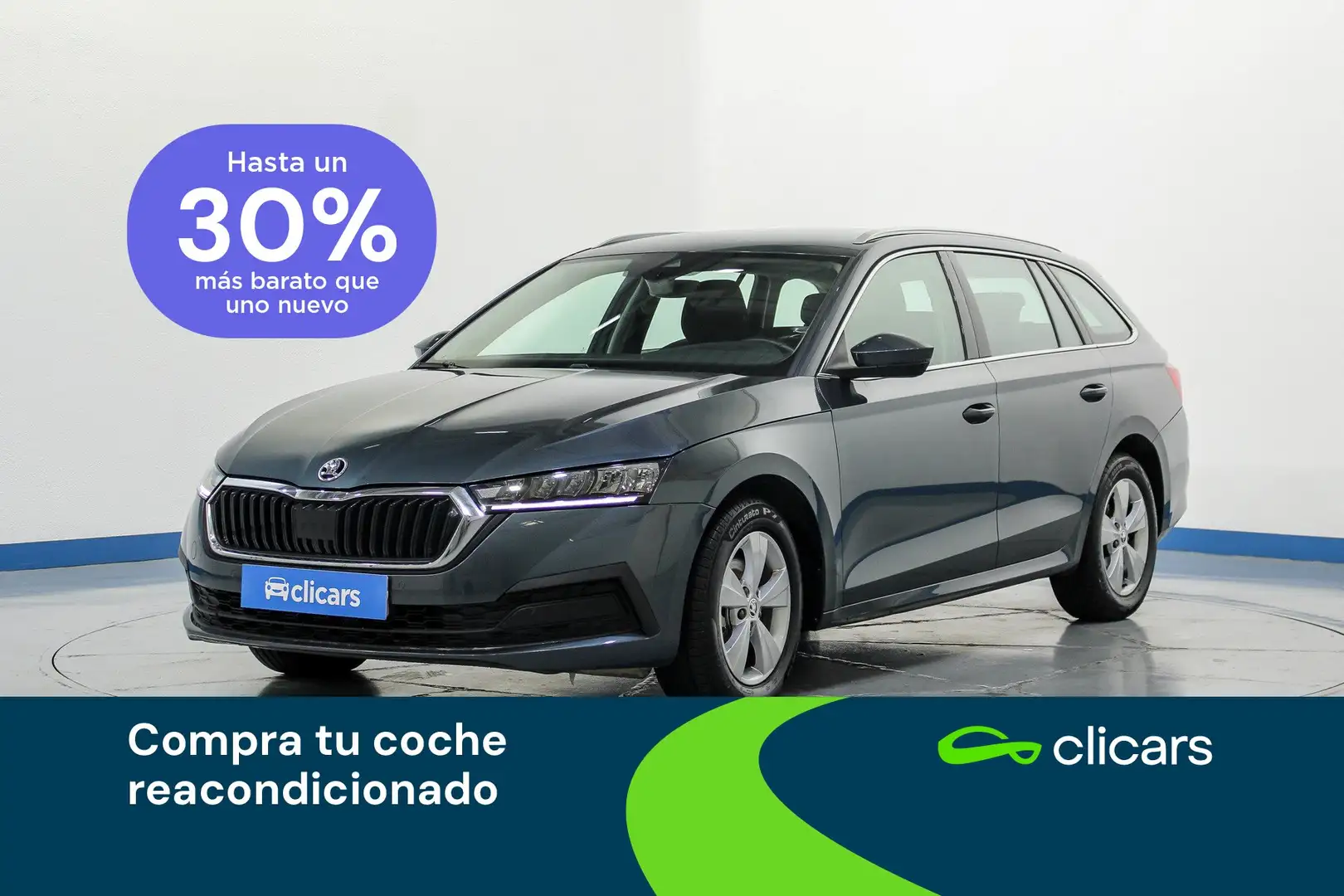 Skoda Octavia Combi 2.0TDI Ambition DSG 85kW Gris - 1