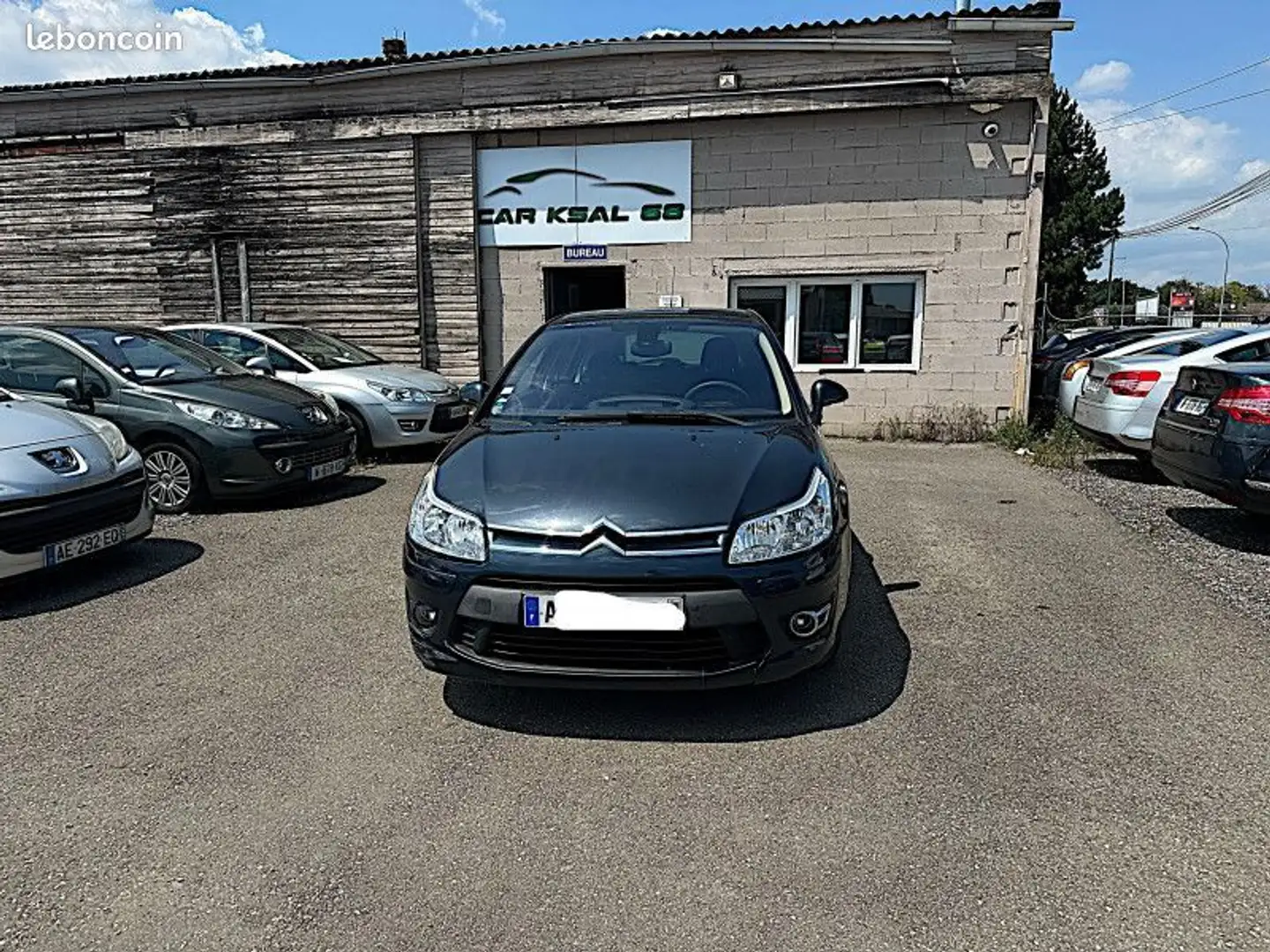 Citroen C4 1.6 HDI110 FAP MILLENIUM BMP6 Bleu - 2