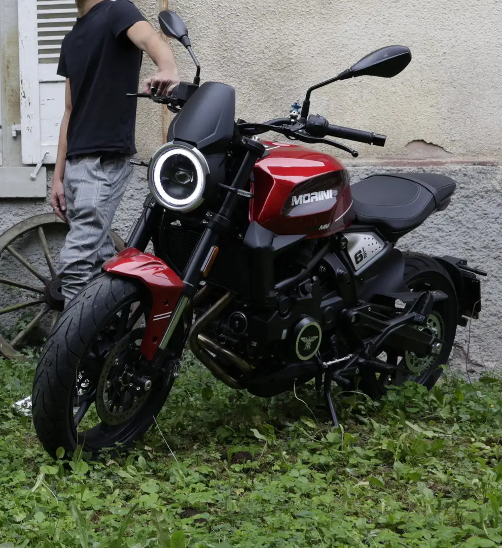 Moto Morini Seiemmezzo Červená - 2