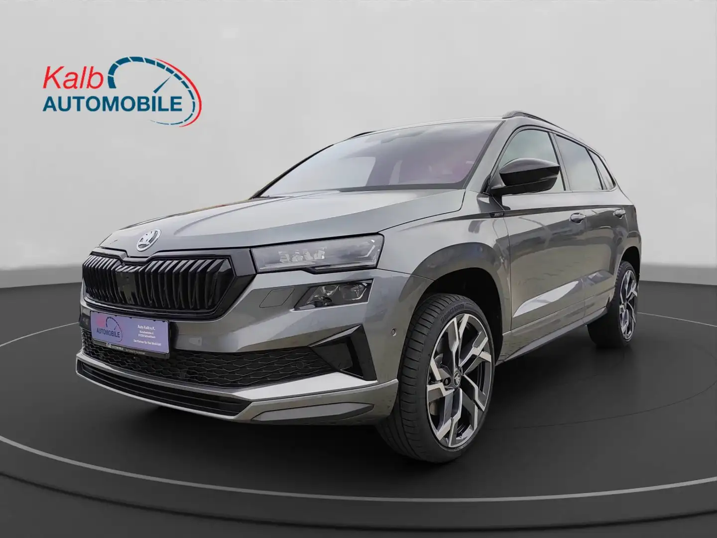 Skoda Karoq KAROQ 1.5TSI DSG SPORTLINE+5J/100TKM+AHK+360° Grau - 1