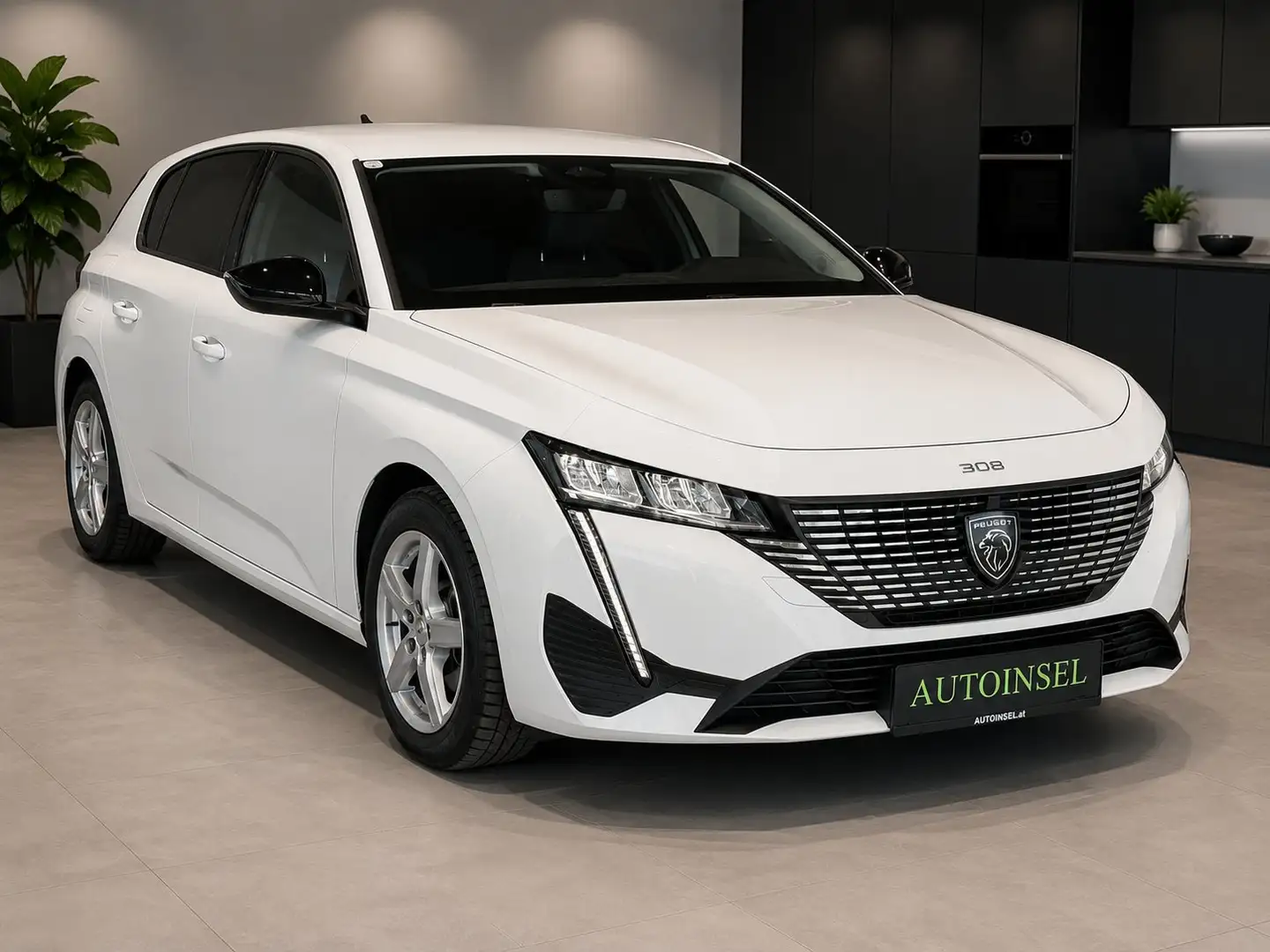 Peugeot 308 Allure Pack Aut. 360 Kamera+Ambiente+SR+WR Weiß - 2