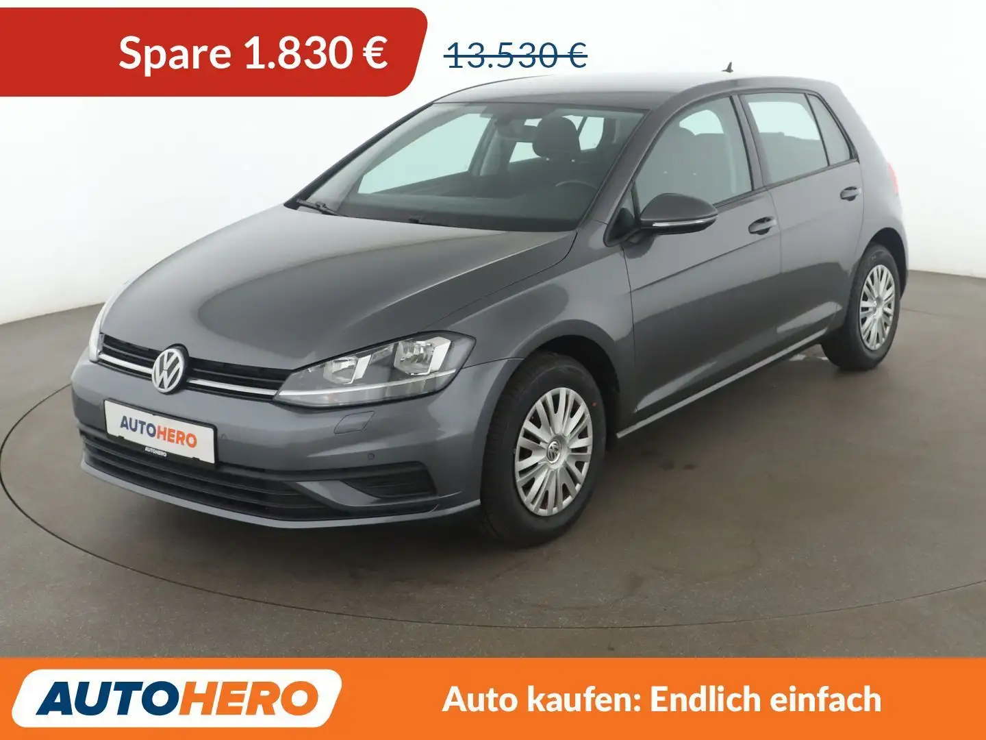 Volkswagen Golf 1.0 TSI Trendline BlueMotion*SHZ*PDC* Grigio - 1