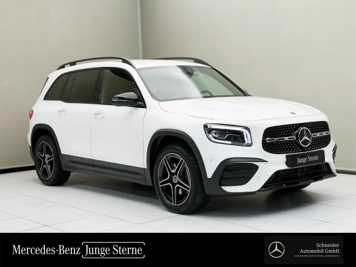 Mercedes-Benz GLB 200 d 4MATIC SpurW S-Sitz Night Sport KAM Wit - 1