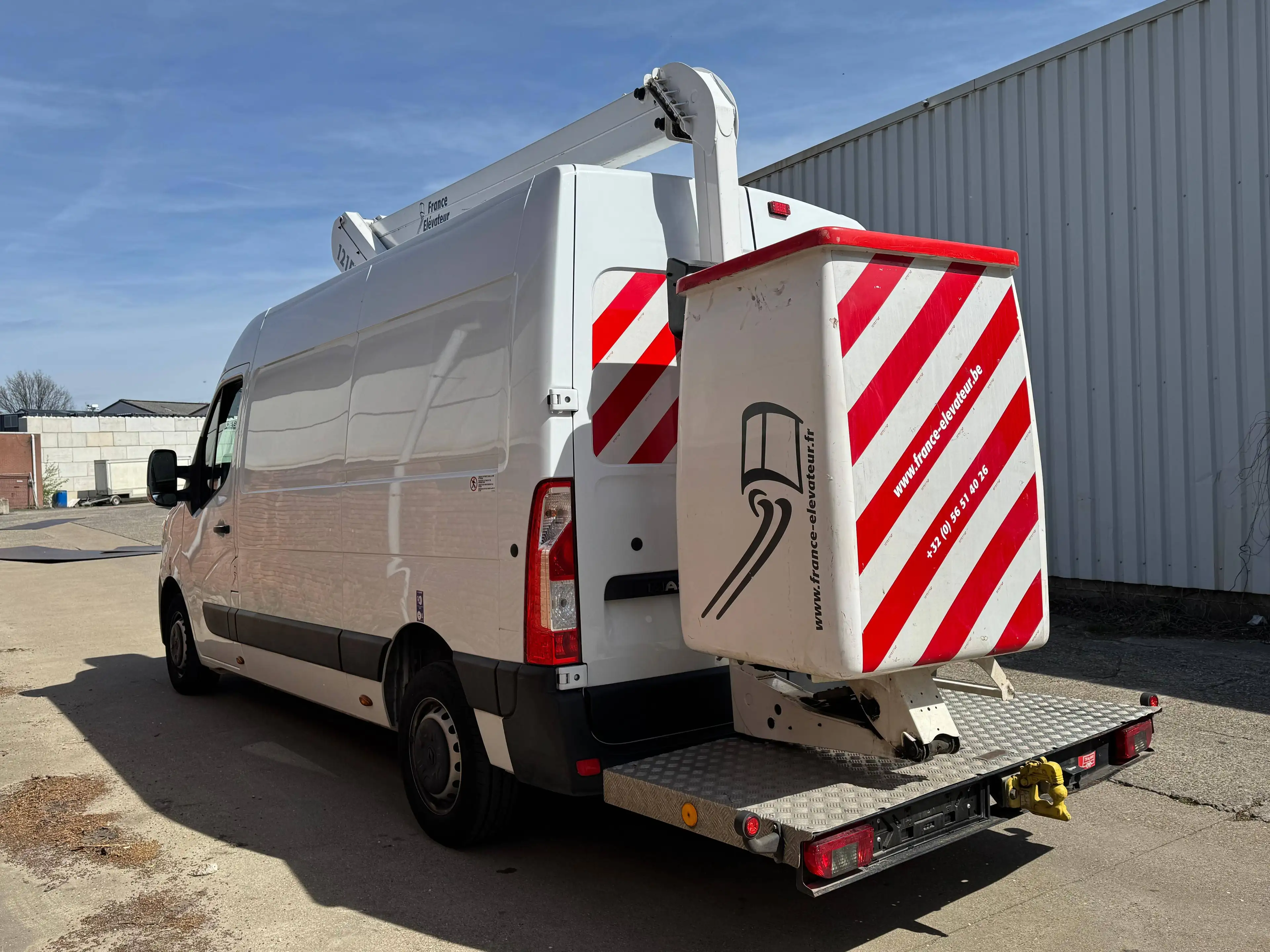 Renault Master 2.3 dCi 35 L2H2 HOOGWERKER NACELLE LIFT 45000 KM — photo 10