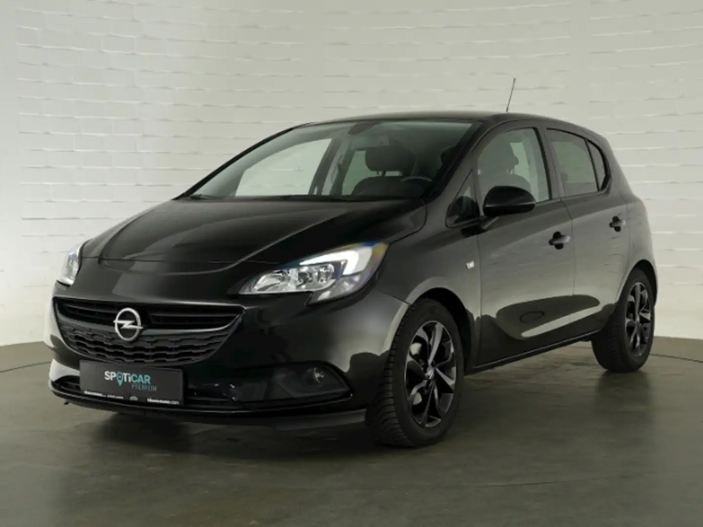 Opel Corsa E COLOR EDITION+SITZHEIZUNG+LENKRADHEIZUNG+PARKPIL Noir - 2
