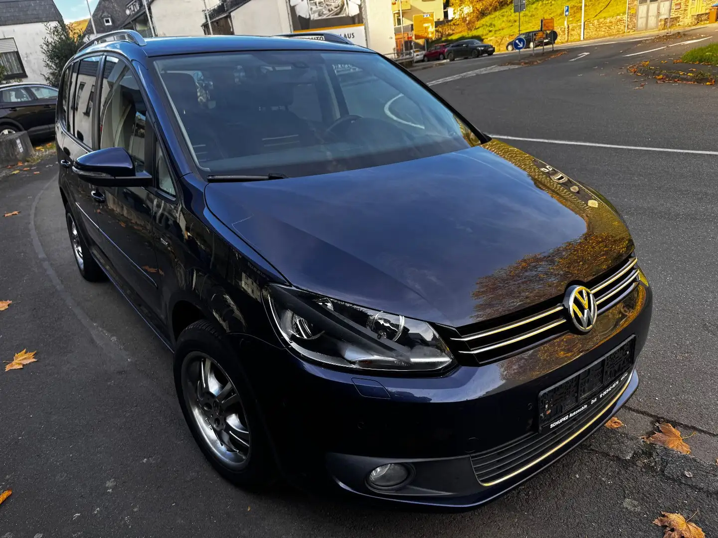 Volkswagen Touran 2.0Tdi Cup Comfortline Blau - 1