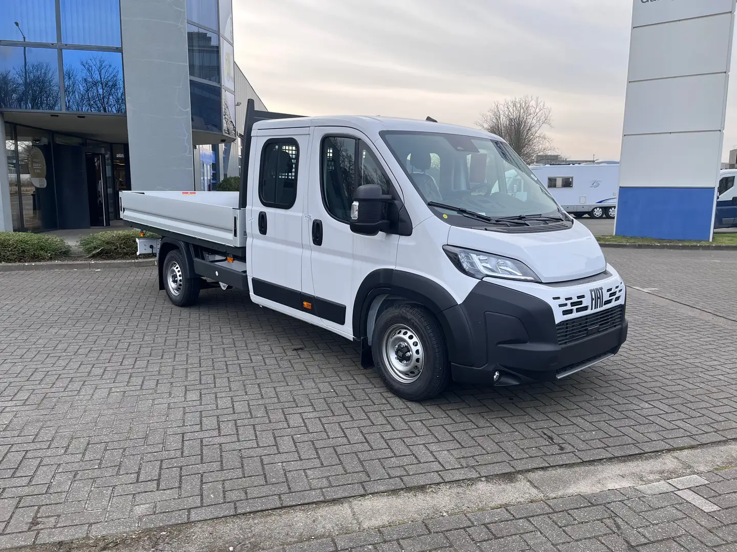 Fiat Ducato L4 maxi Dubbele cabine open laadbak Blanc - 1