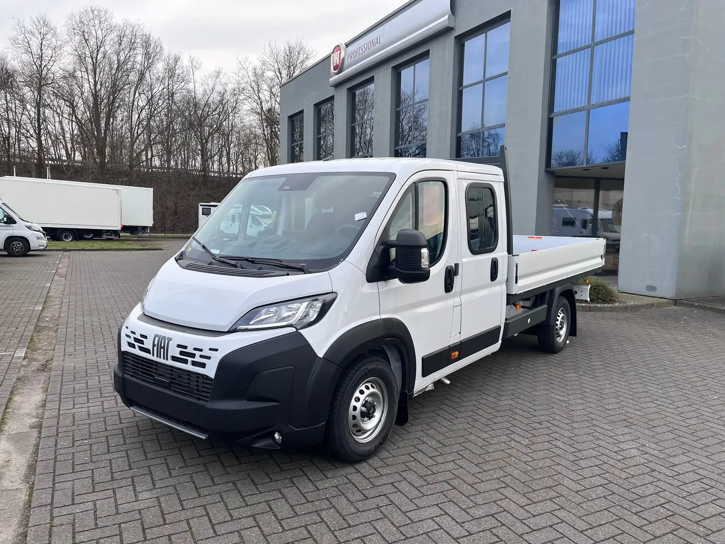 Fiat Ducato L4 maxi Dubbele cabine open laadbak Blanc - 2