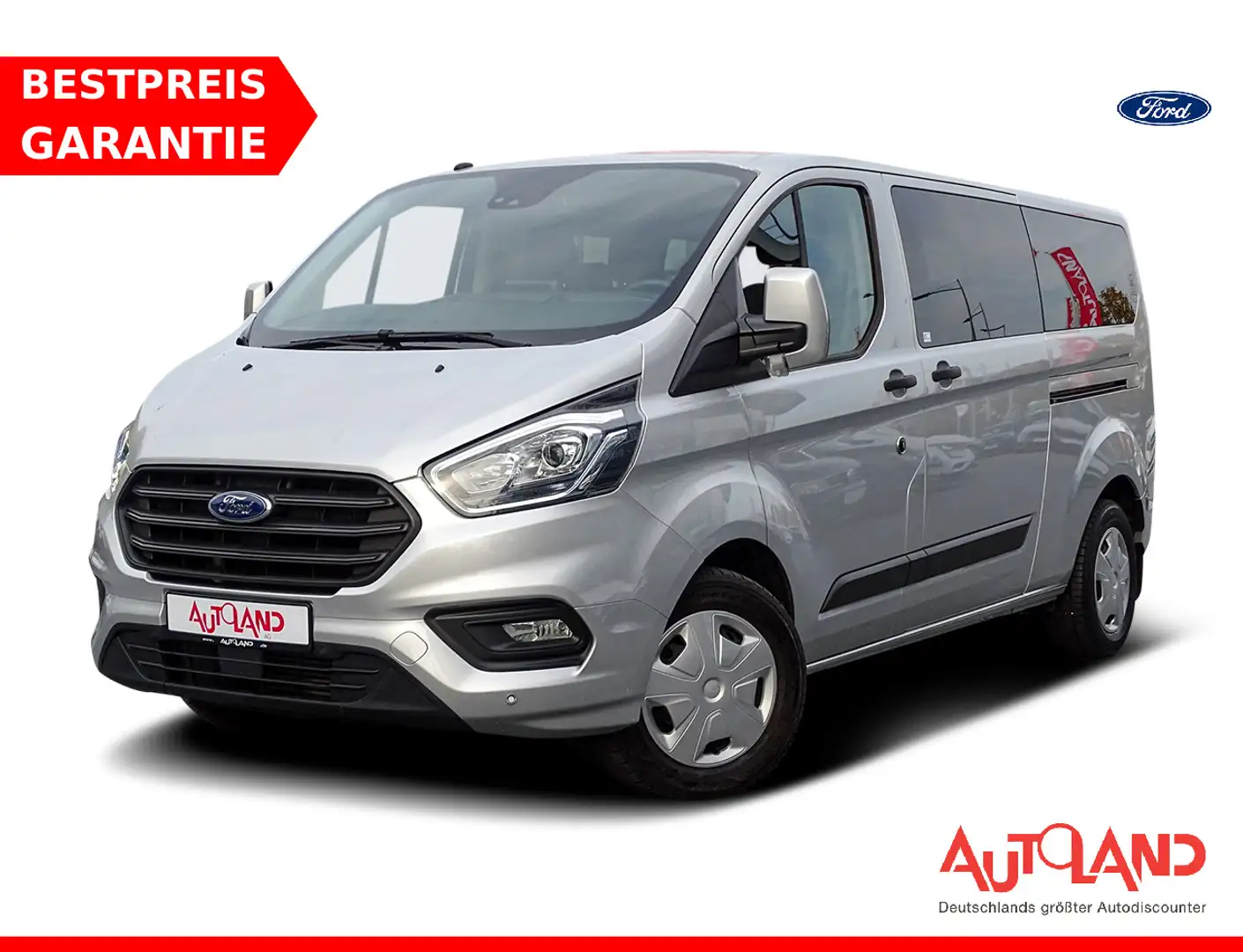 Ford Transit Custom 2.0 TDCi 340 L2 Navi Kamera AHK Silber - 1