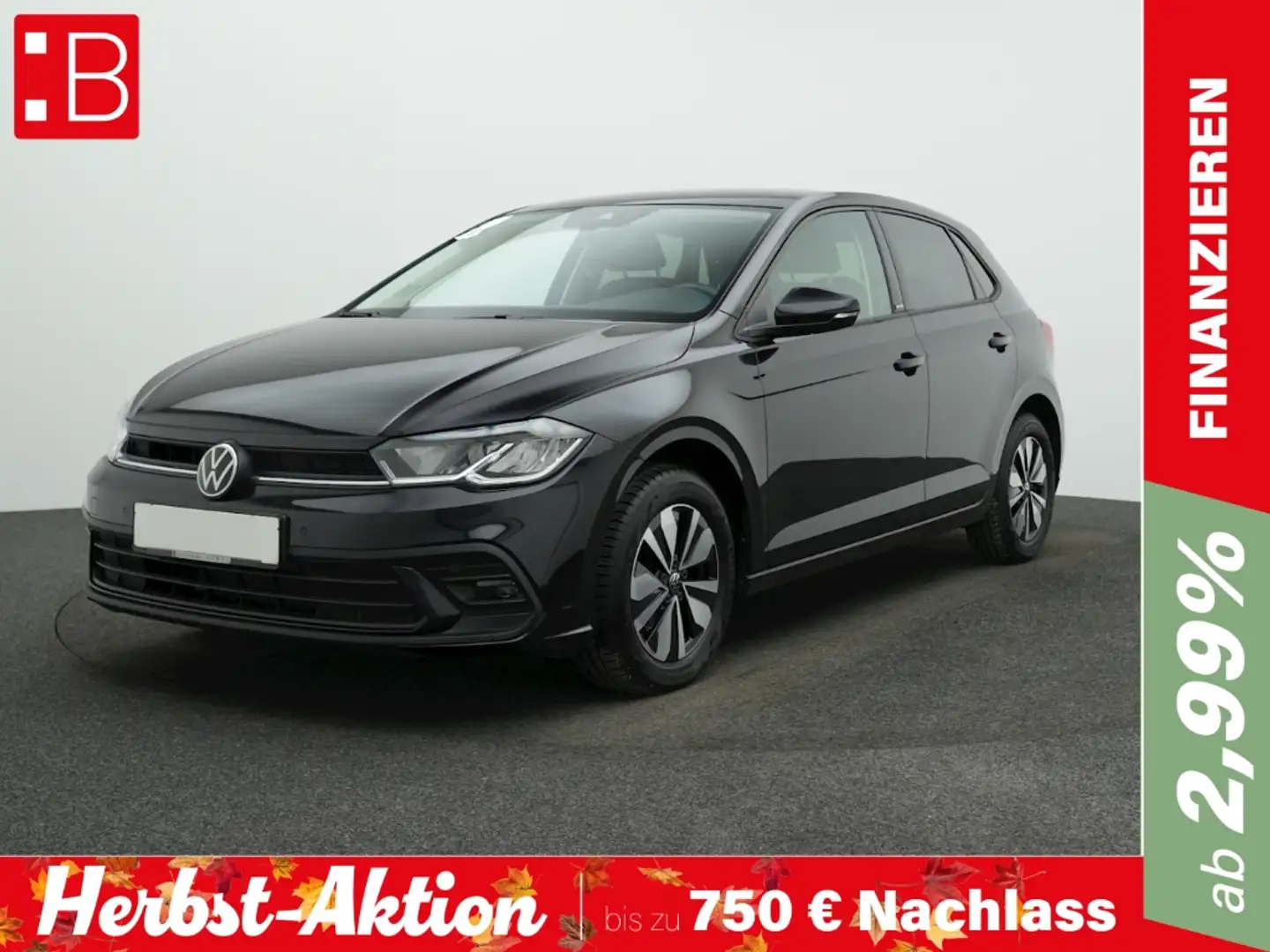 Volkswagen Polo 1.0 TSI Move LED NAVI ACC KAMERA ALU 15 Schwarz - 1