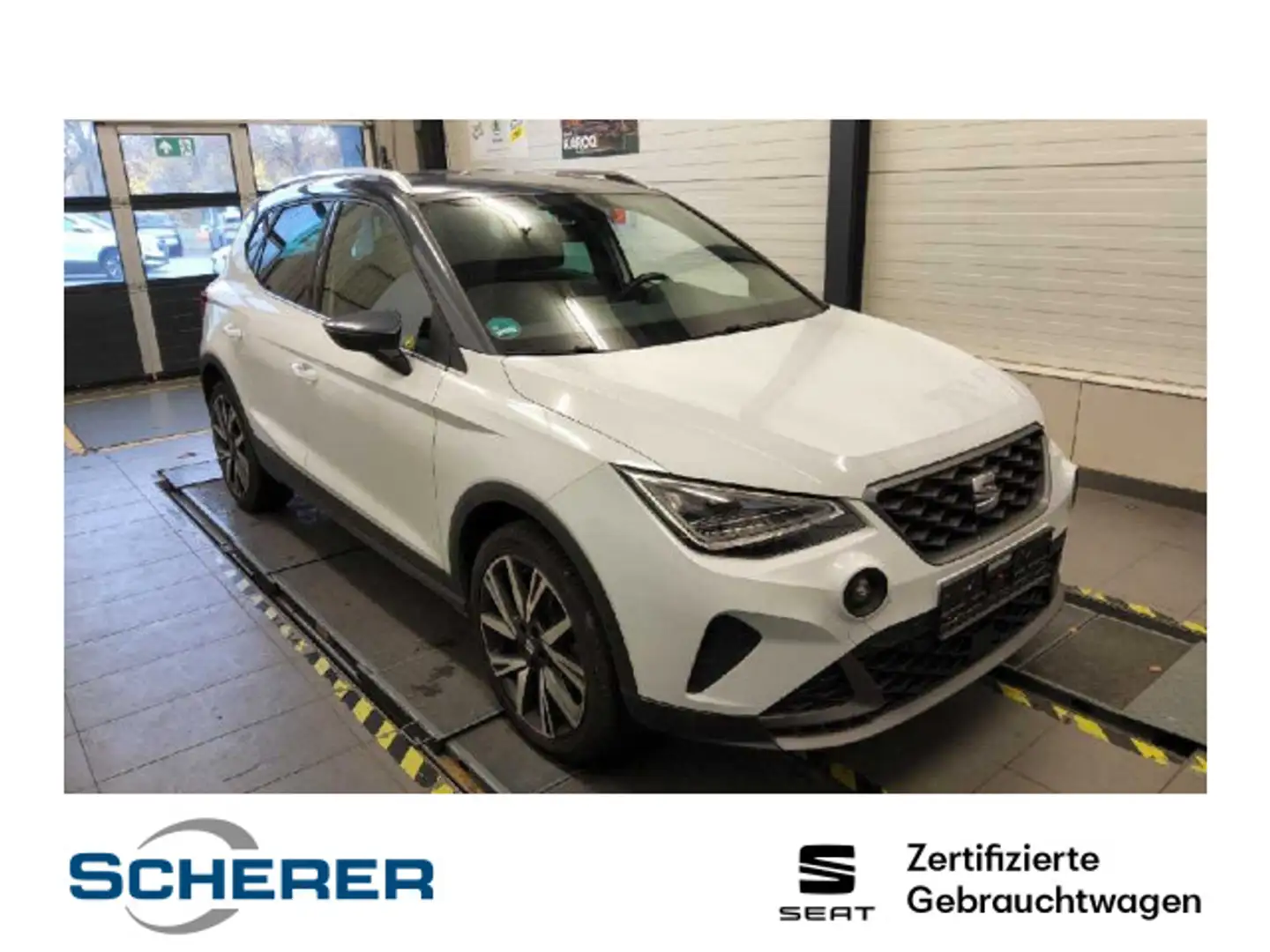 SEAT Arona 1.0 TSI FR Navi, LED, Travel Assist, ACC, Weiß - 1
